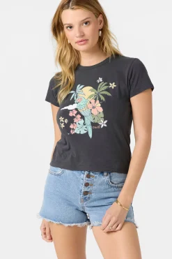 Graphic Tees & Tanks^O'Neill Parrot Drift Tee - | washed black