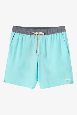 Shorts^O'Neill Perform Light Lined Elastic Waist 17" Hybrid Shorts - | pastel turquoise
