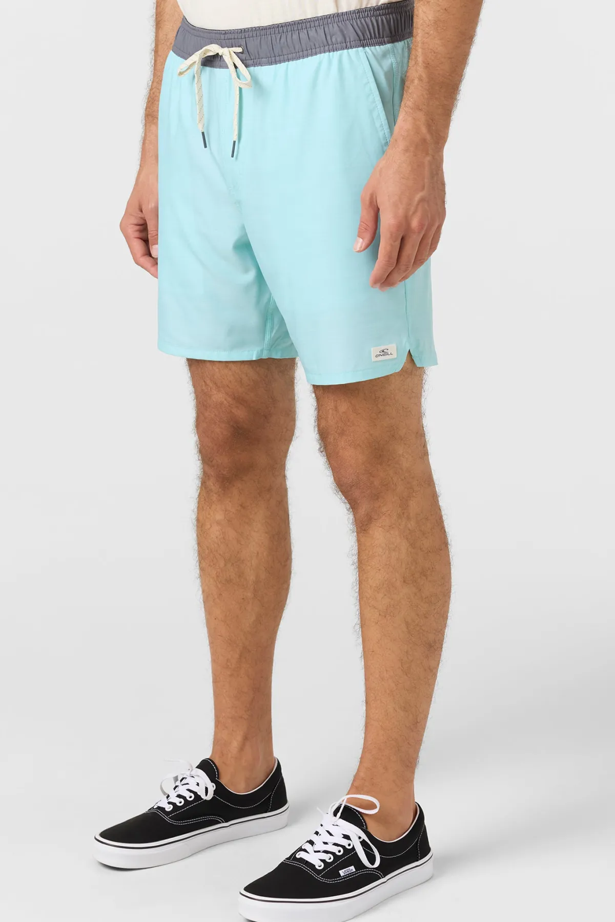 Shorts^O'Neill Perform Light Lined Elastic Waist 17" Hybrid Shorts - | pastel turquoise