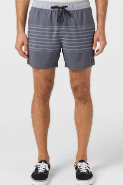 Shorts^O'Neill Perform Light Lined Elastic Waist 15" Hybrid Shorts - | graphite
