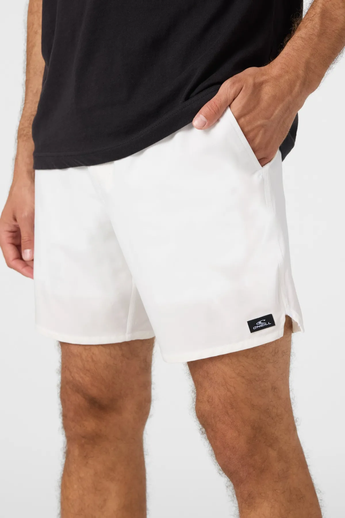 Shorts^O'Neill Perform Light Lined Elastic Waist 17" Hybrid Shorts - | white
