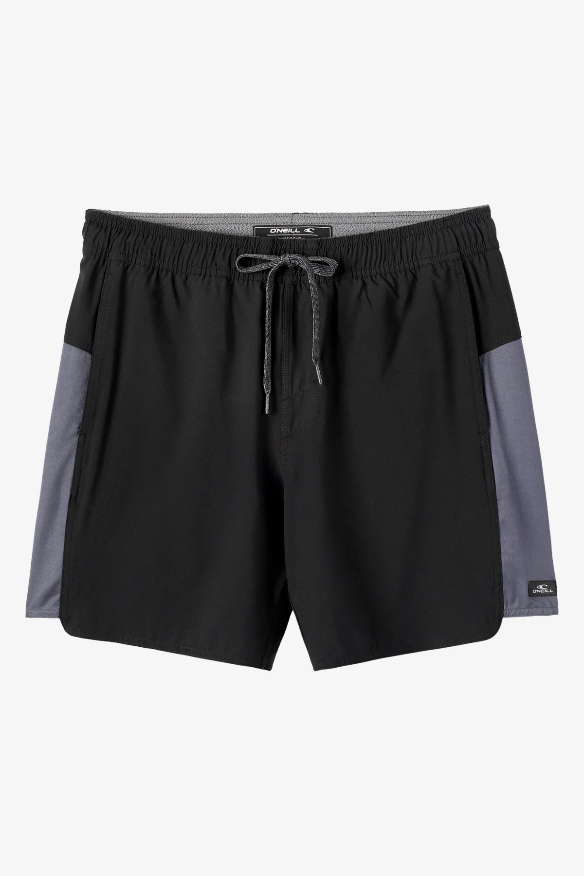 Shorts^O'Neill Perform Light Tech Panel Lined Elastic Waist 17" Hybrid Shorts - | black