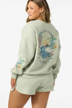 Sweaters, Hoodies & Fleece^O'Neill Petal Oversized Crew Crew Neck Fleece - | desert sage