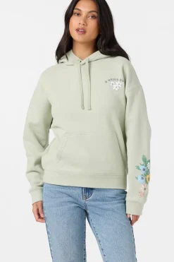New Arrivals^O'Neill Petal Relaxed Hoodie desert sage