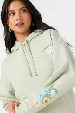 New Arrivals^O'Neill Petal Relaxed Hoodie desert sage