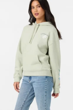 Sweaters, Hoodies & Fleece^O'Neill Petal Relaxed Hoodie Pullover Fleece - | desert sage