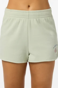 New Arrivals|Matching Sets^O'Neill Petal Scallop Fleece Lounge Shorts - | desert sage
