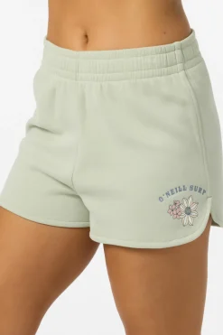 New Arrivals|Matching Sets^O'Neill Petal Scallop Fleece Lounge Shorts - | desert sage
