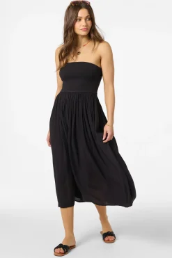 Best Sellers^O'Neill Piper Dress Midi Dress - | black