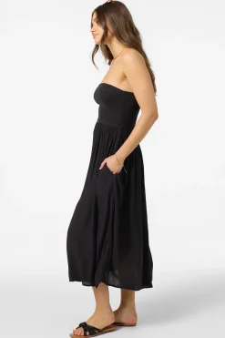 New Arrivals|Dresses^O'Neill Piper Midi Dress black