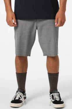 Shorts^O'Neill Portola Slub Check 20"'' Hybrid Shorts - | gargoyle