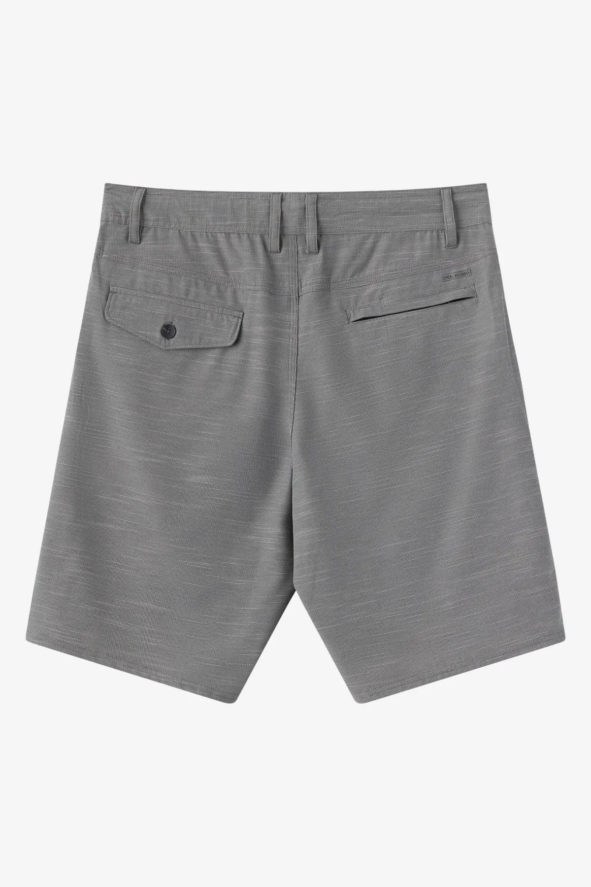 New Arrivals^O'Neill Portola Slub Check 20" Hybrid Shorts gargoyle