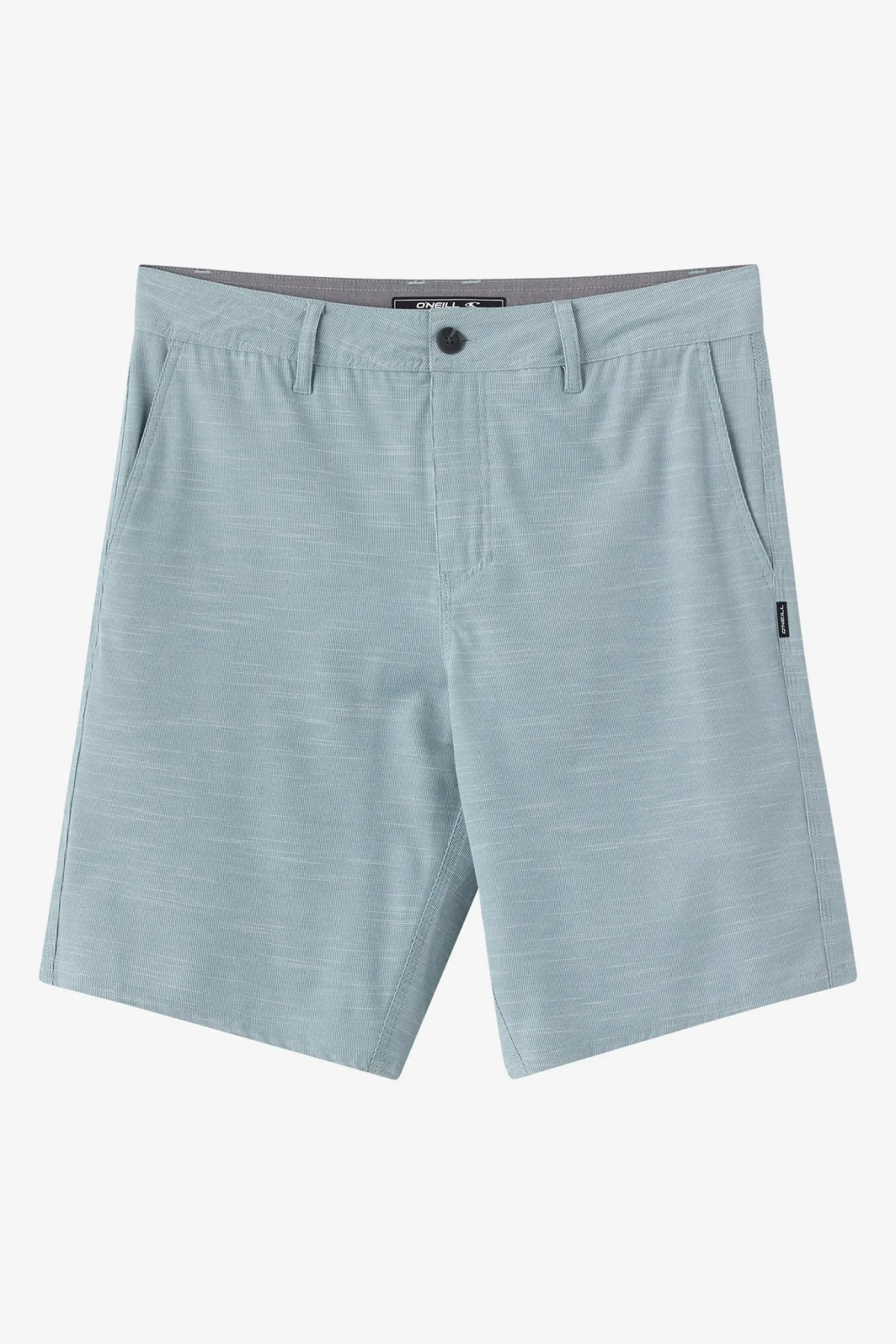 Shorts^O'Neill Portola Slub Check 20"'' Hybrid Shorts - | stone blue