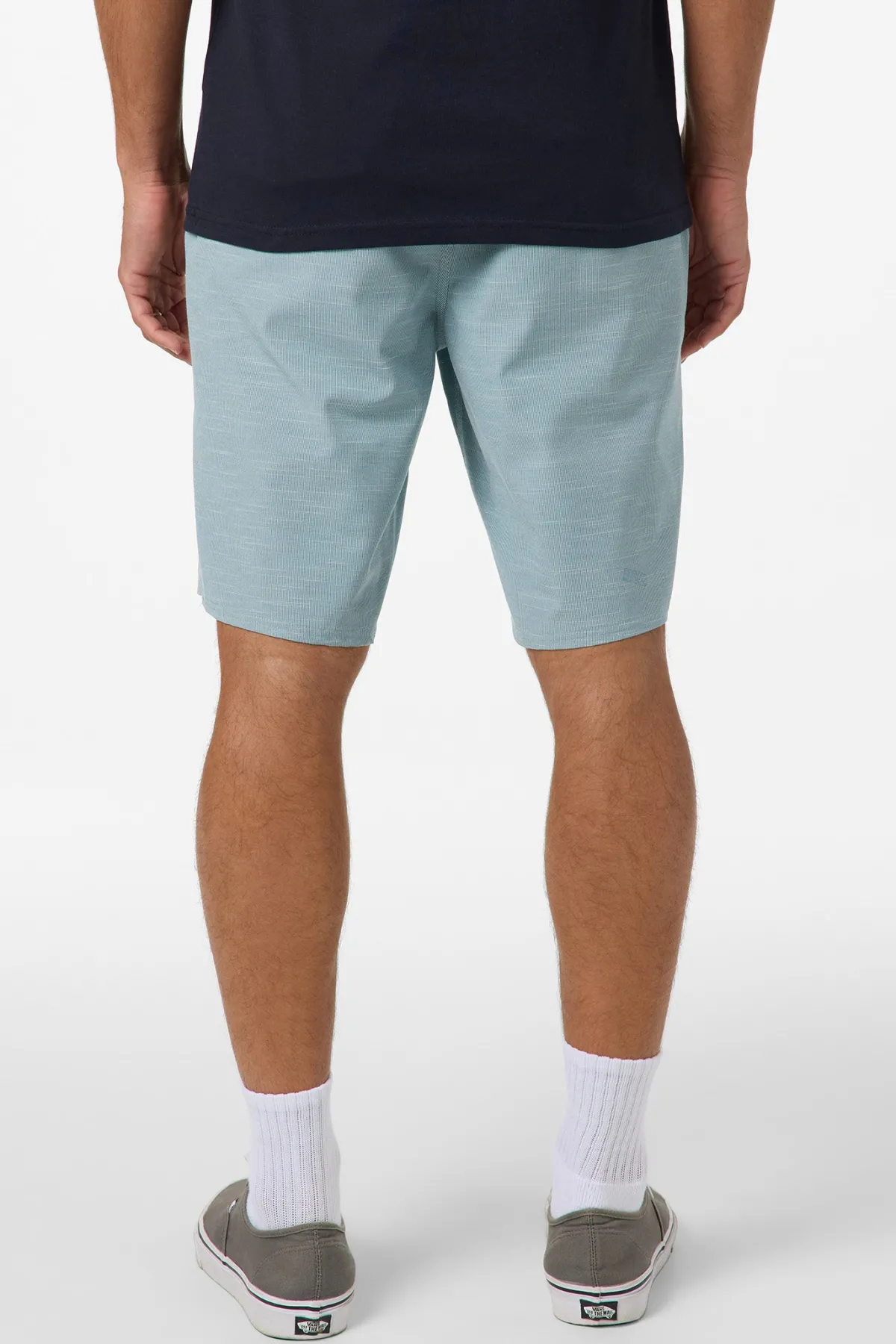 Shorts^O'Neill Portola Slub Check 20"'' Hybrid Shorts - | stone blue