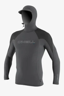 Uv Sun Protection & Rash Guards^O'Neill Premium O'zone Long Sleeve Rashguard W/hood - | smk rvn