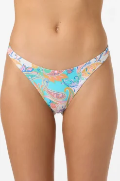 Bikini Bottoms^O'Neill Presley Paisley Hermosa Skimpy Bottoms - | multi clr