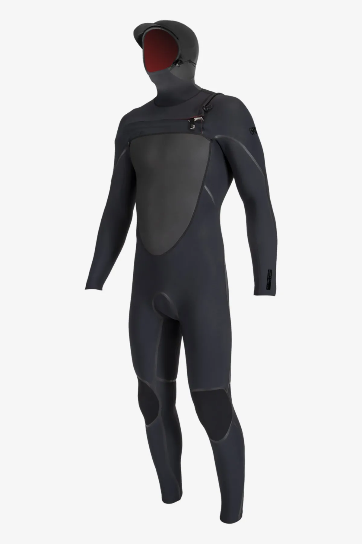 Full Suits^O'Neill Psycho Tech 5.5/4MM Chest Zip W/hood Full - | blk/blk
