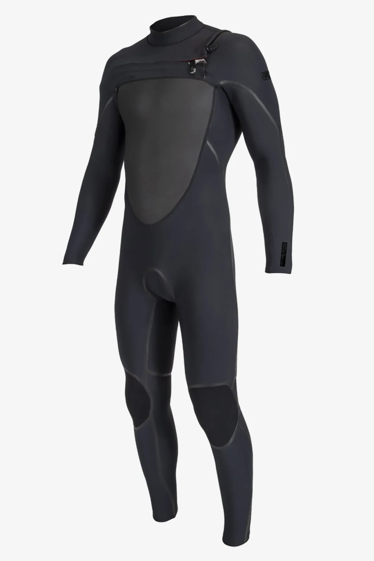 Full Suits^O'Neill Psycho Tech 4/3+MM Chest Zip Full - | blk/blk