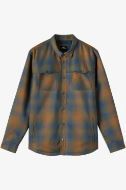 Jackets^O'Neill Ranchero Plaid Western Jacket - | army green