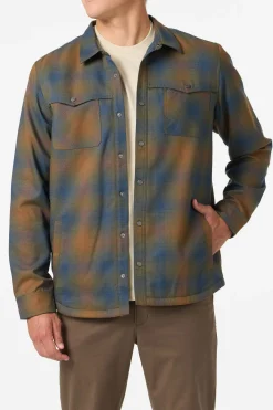 Jackets^O'Neill Ranchero Plaid Western Jacket - | army green