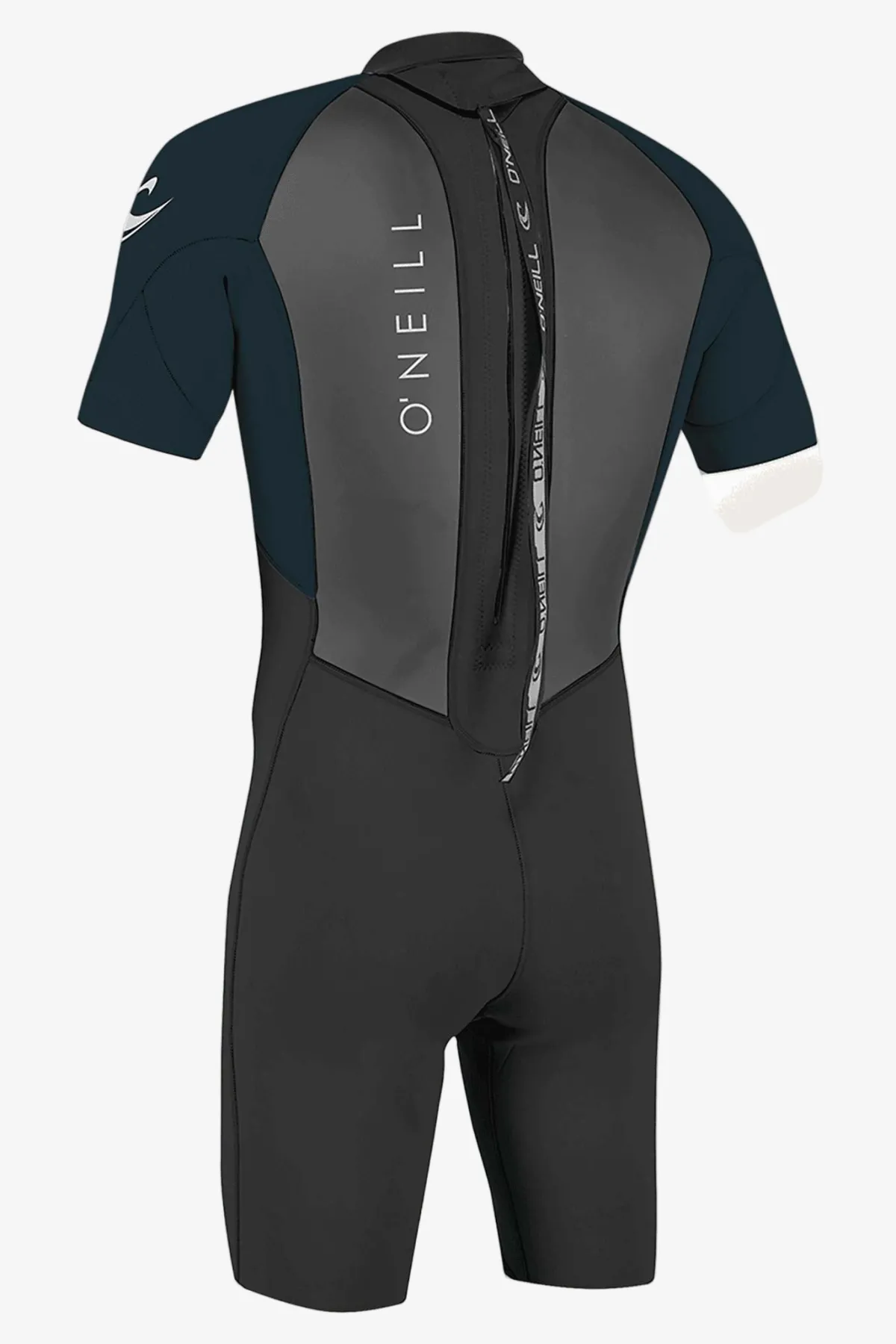 Spring Suits^O'Neill Reactor-2 2MM Back Zip Spring - Blk/slate |