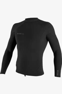 Neoprene Tops^O'Neill Reactor-2 1.5MM Long Sleeve Top - | blk/blk/blk