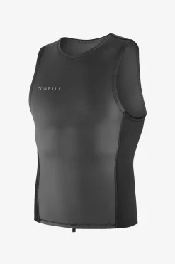 Neoprene Tops^O'Neill Reactor-2 2mm Pull Over Vest blk/blk