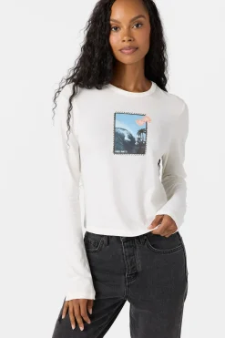 Graphic Tees & Tanks^O'Neill Reefbreak Long Sleeve Tee - | winter white