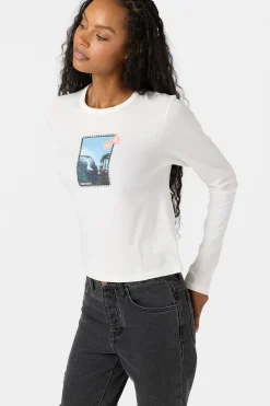 Graphic Tees & Tanks^O'Neill Reefbreak Long Sleeve Tee - | winter white