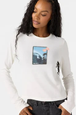 Graphic Tees & Tanks^O'Neill Reefbreak Long Sleeve Tee - | winter white
