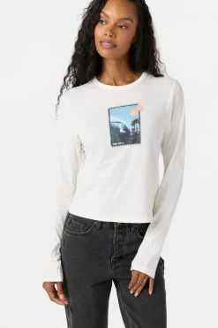 Graphic Tees & Tanks^O'Neill Reefbreak Long Sleeve Tee - | winter white