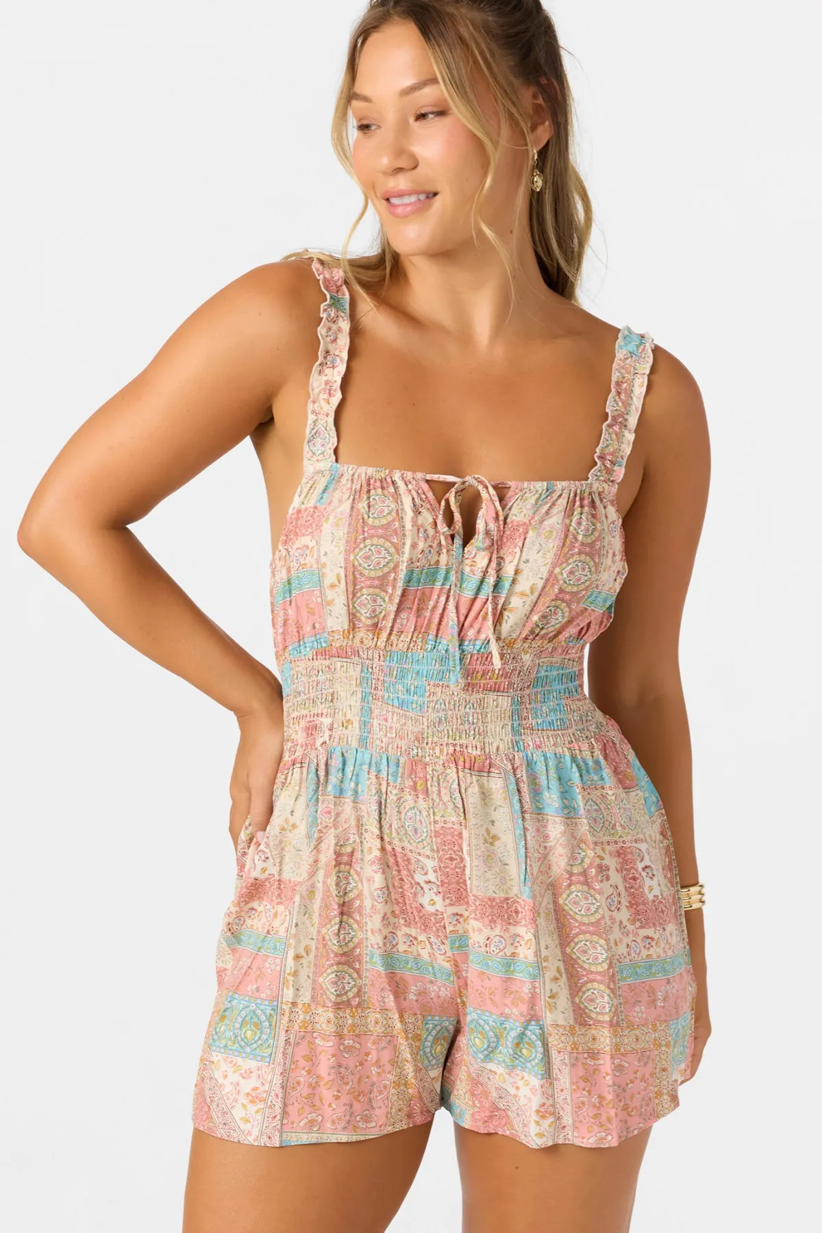 Jumpsuits & Rompers^O'Neill Reeves Romper - | multi clr