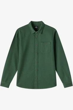 Shirts & Flannels^O'Neill Regent Flannel Standard Fit Long Sleeve Shirt - | cilantro