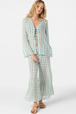 Swim Cover-Ups^O'Neill Regina Pant Printed - | starlight blue