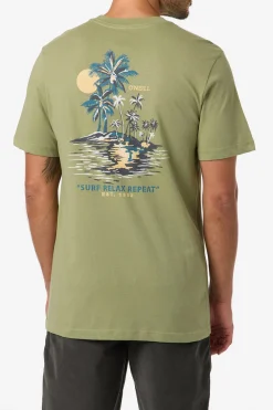 New Arrivals^O'Neill Relax Classic Tee oil green