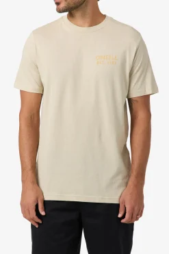 Tees & Tanks^O'Neill Relax Classic Tee Standard Fit Tee - | lt khaki