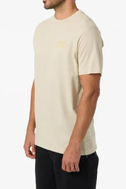 Tees & Tanks^O'Neill Relax Classic Tee Standard Fit Tee - | lt khaki