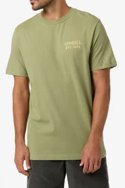 Tees & Tanks^O'Neill Relax Classic Tee Standard Fit Tee - | oil green