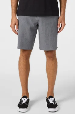 Best Sellers|New Arrivals^O'Neill Reserve Heather 21" Hybrid Shorts heather grey