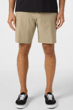 Best Sellers|New Arrivals^O'Neill Reserve Heather 19" Hybrid Shorts hthr khaki