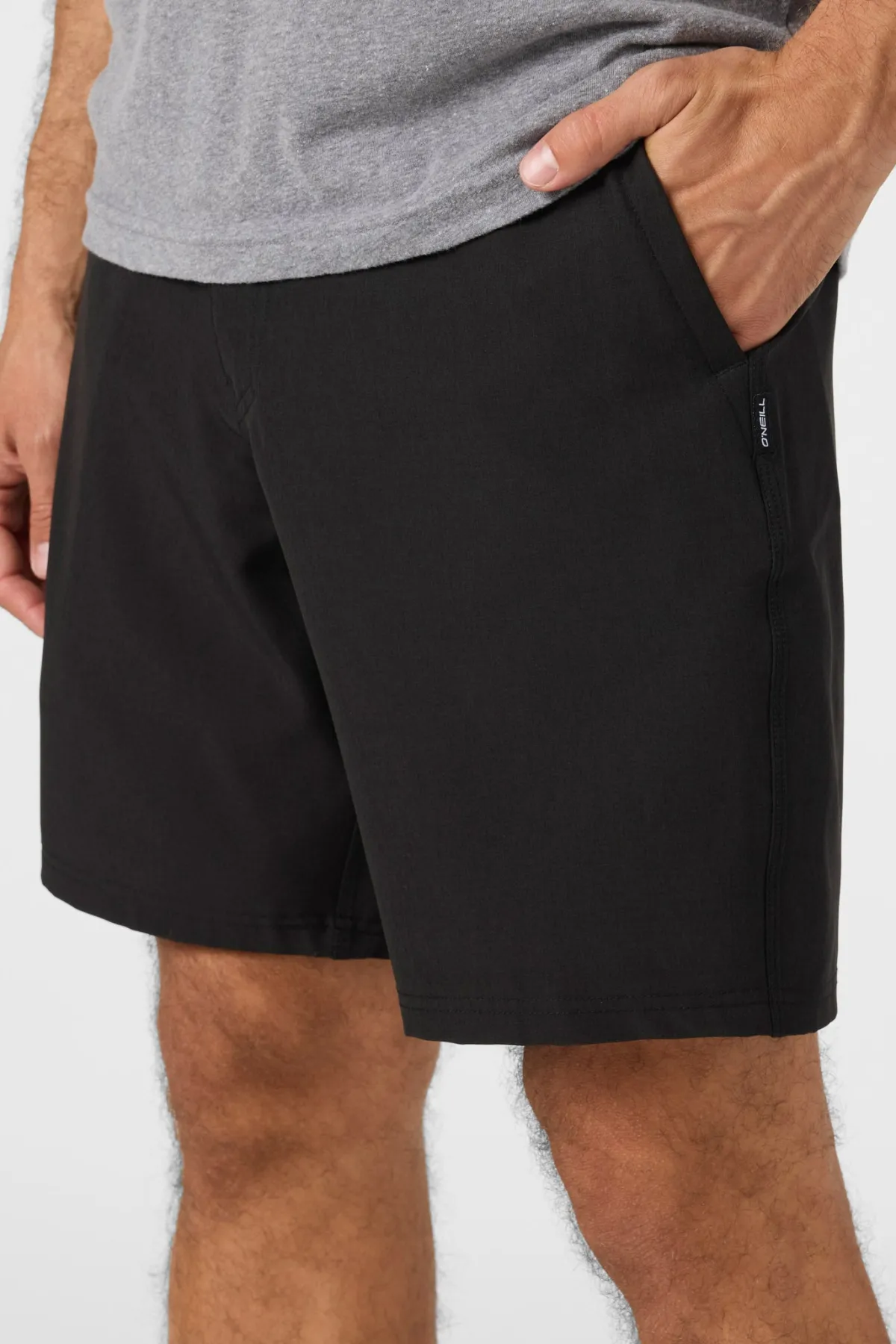 Shorts^O'Neill Reserve Heather 19" Hybrid Shorts - | hthr black
