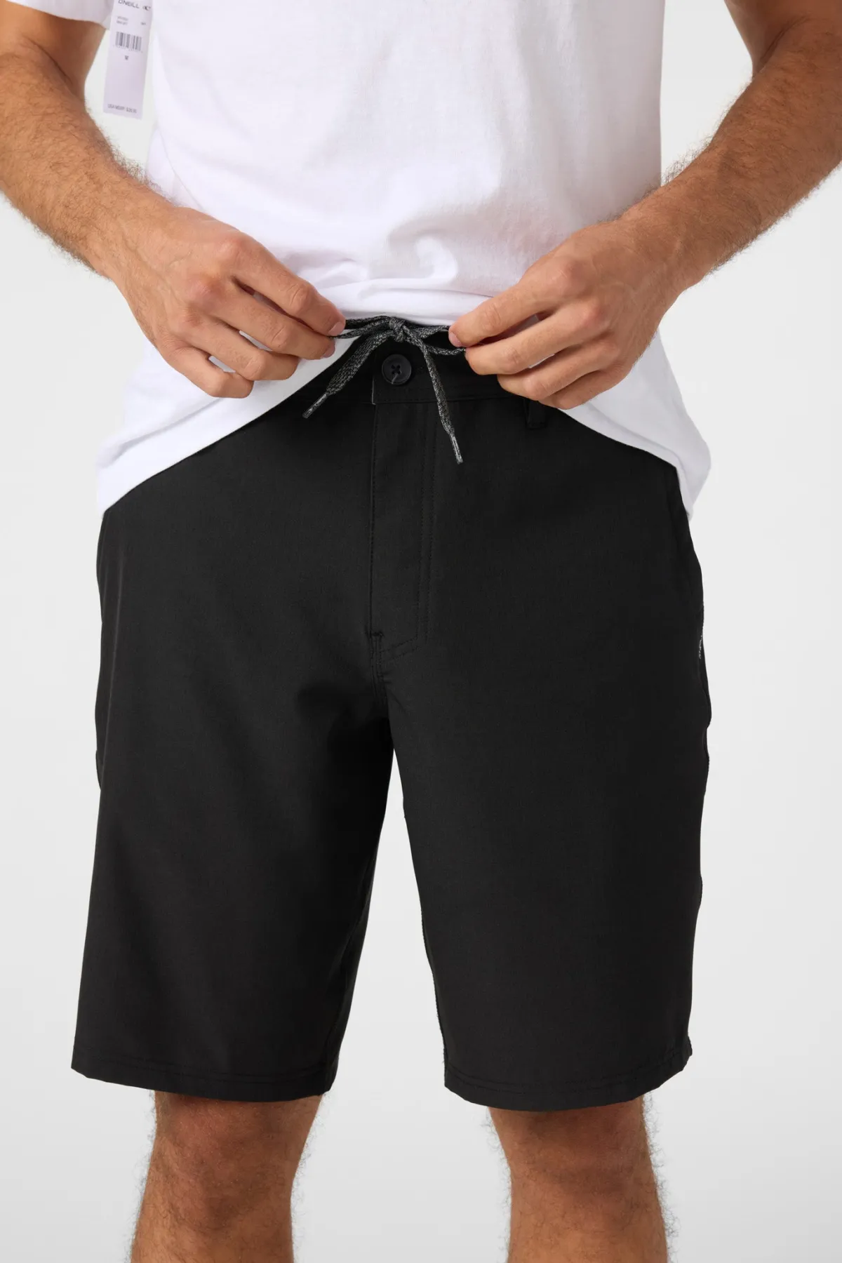 Best Sellers|New Arrivals^O'Neill Reserve Heather 21" Hybrid Shorts hthr black