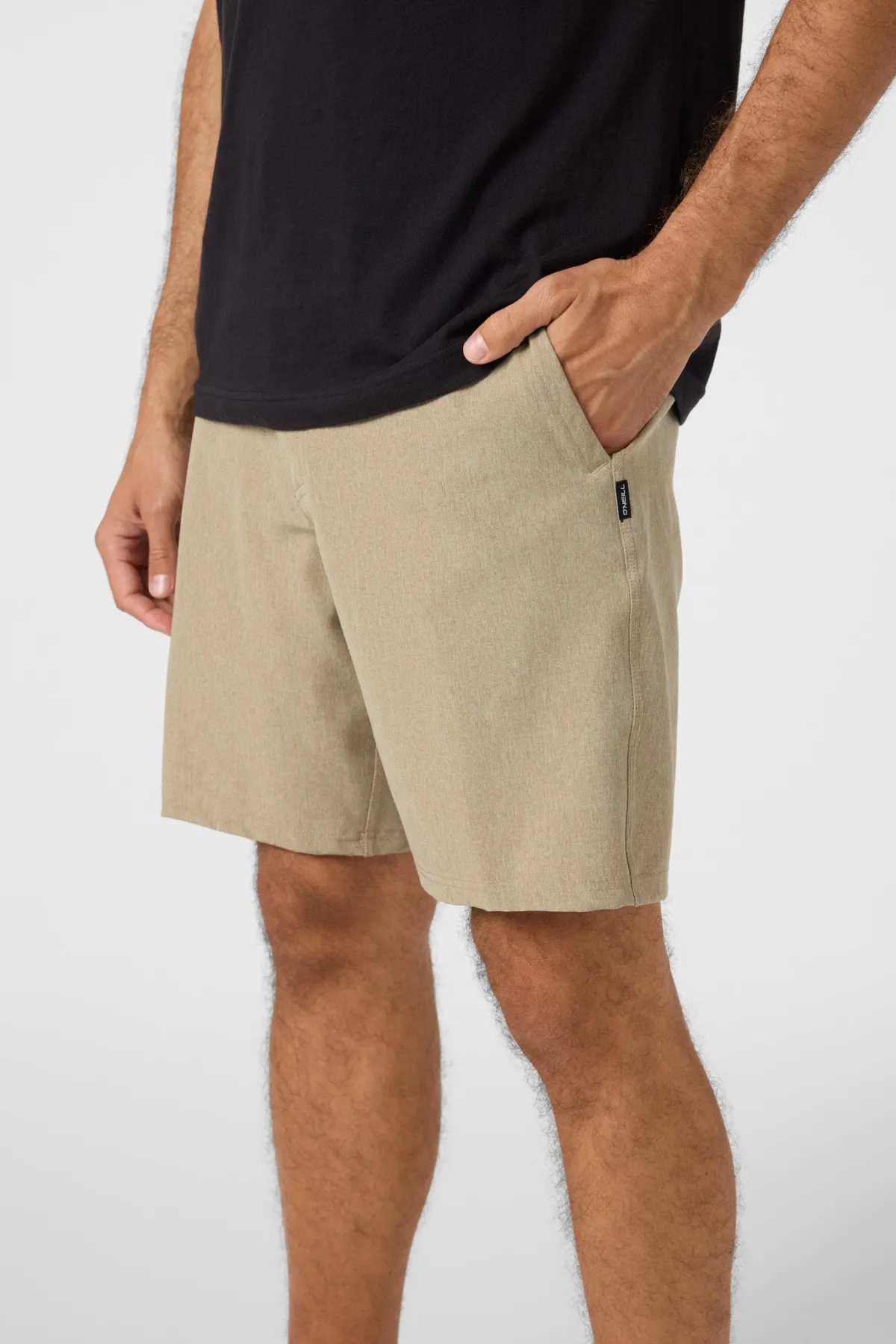 Shorts^O'Neill Reserve Heather 19"'' Hybrid Shorts - | hthr khaki