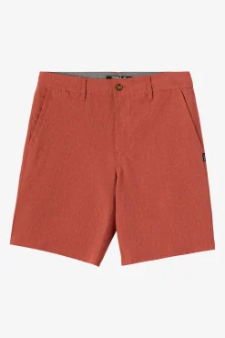 Shorts^O'Neill Reserve Heather 19" Hybrid Shorts - | heather mahogany