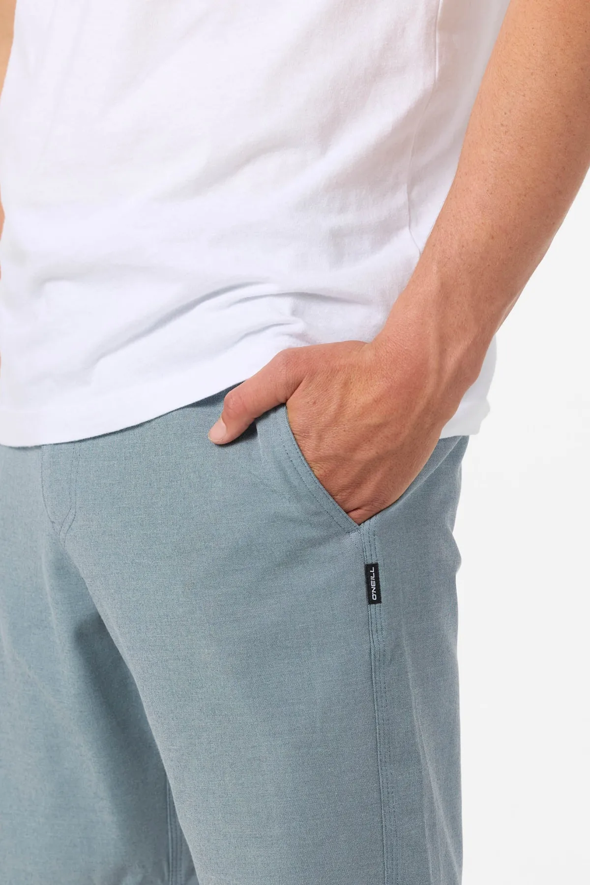 Shorts^O'Neill Reserve Light Check 19" Hybrid Shorts - | indigo 2