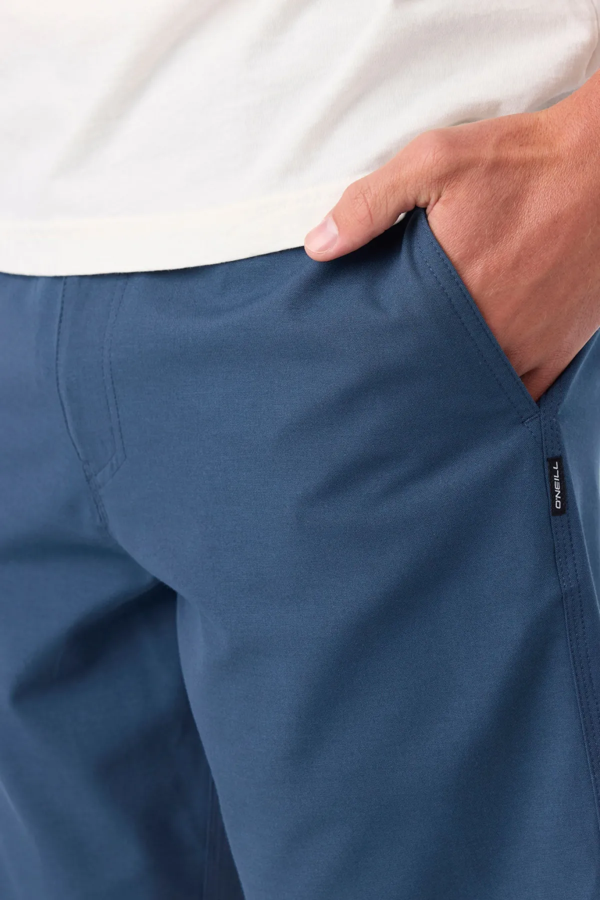 New Arrivals^O'Neill Reserve Light Check 19" Hybrid Shorts navy