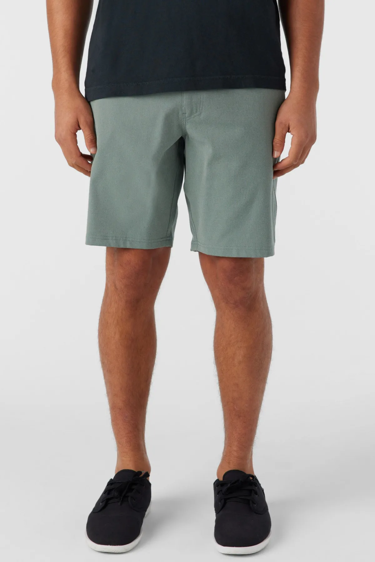 Shorts^O'Neill Reserve Light Check 19" Hybrid Shorts - | dark olive