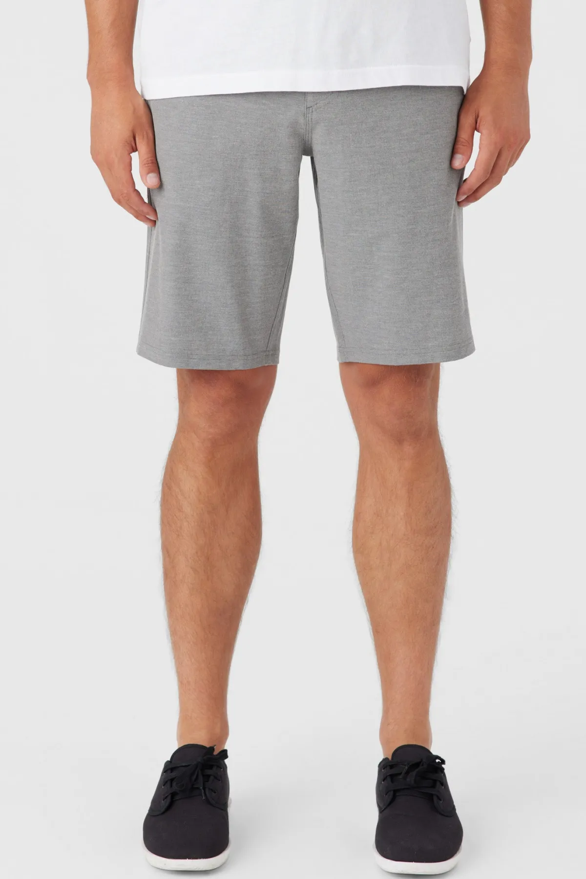 Shorts^O'Neill Reserve Light Check 21" Hybrid Shorts - | graphite