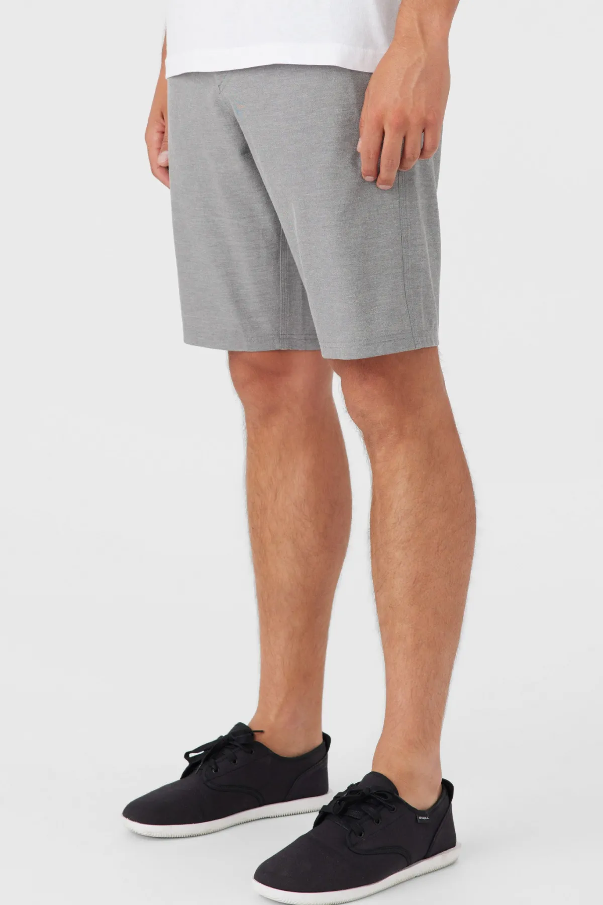 Shorts^O'Neill Reserve Light Check 21" Hybrid Shorts - | graphite