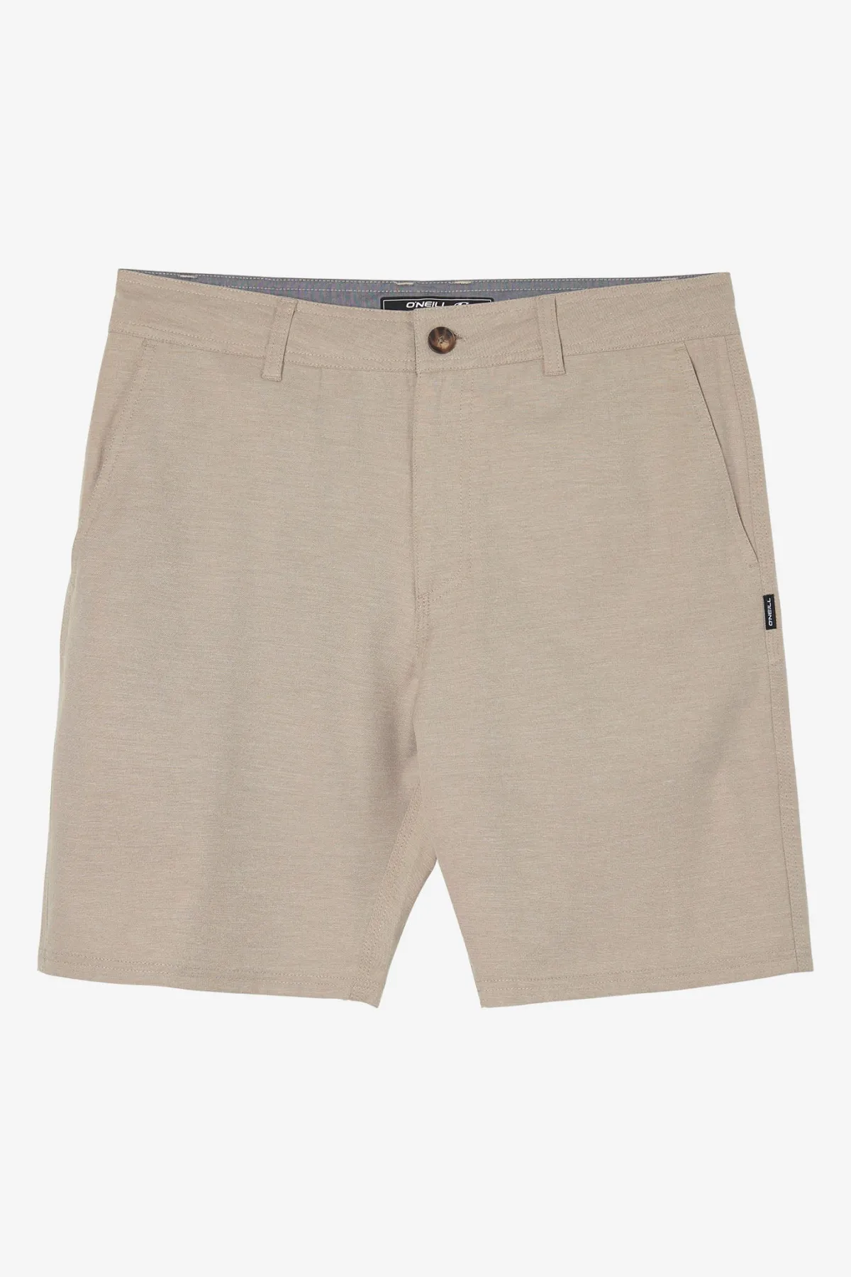 Shorts^O'Neill Reserve Light Check 19" Hybrid Shorts - | dark khaki